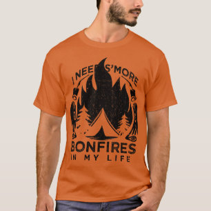 Camping Smores Gift T-Shirt