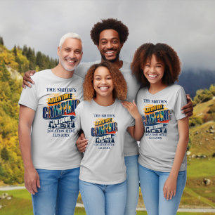 Camping squad matching family trip adventure T-Shirt
