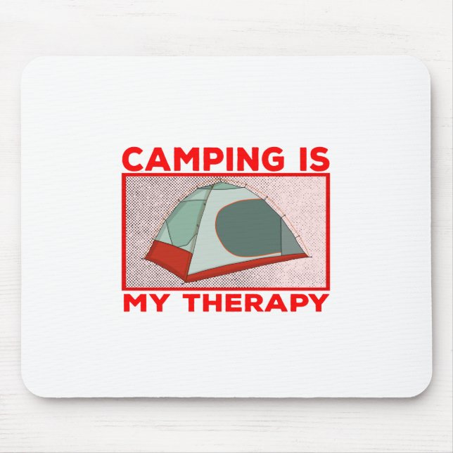 Camping Squad Mouse Mat (Front)