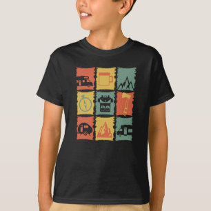 Camping Stuff Grafik for a Camper T-Shirt