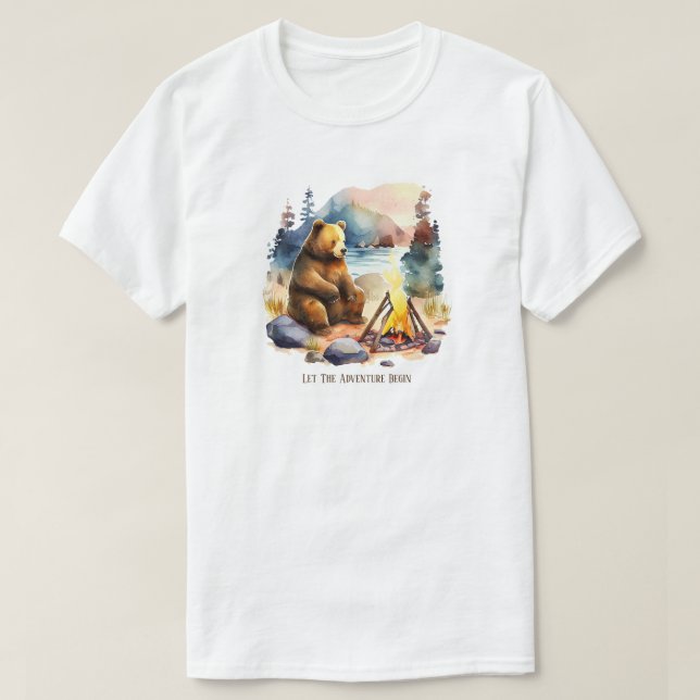 Camping T-Shirt (Design Front)