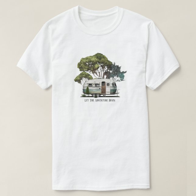 Camping T-Shirt (Design Front)