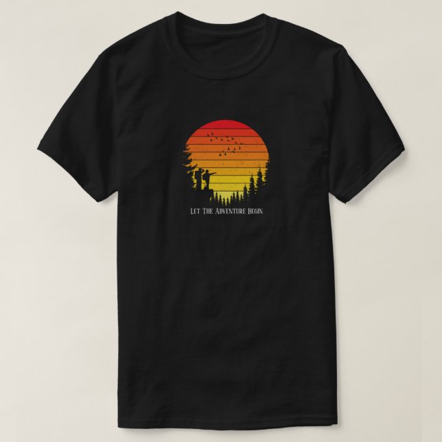 Camping T-Shirt (Design Front)