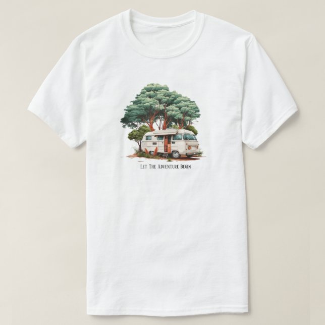 Camping T-Shirt (Design Front)