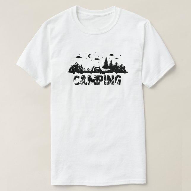 Camping T-Shirt (Design Front)