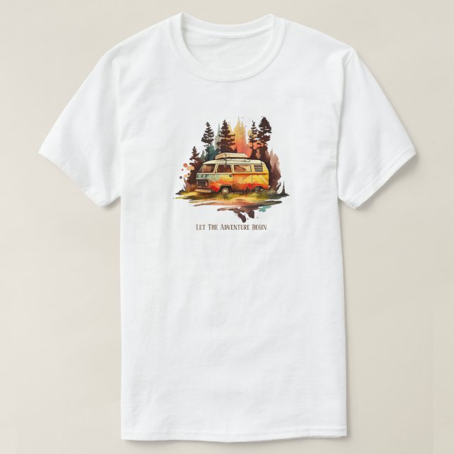 Camping T-Shirt (Design Front)
