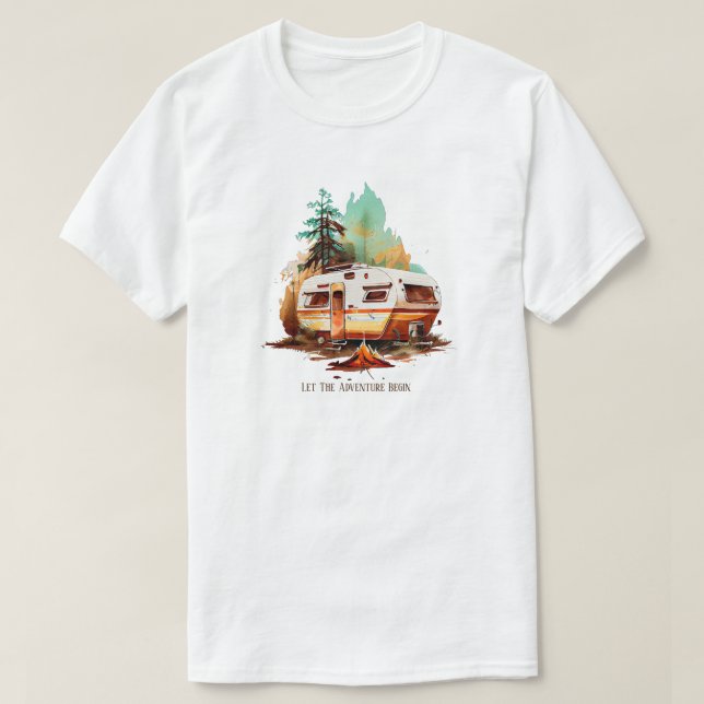 Camping T-Shirt (Design Front)