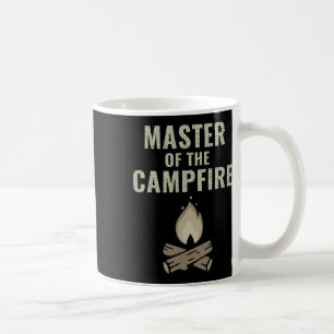 Camping T Shirt Master Of The Campfire Gift Coffee Mug