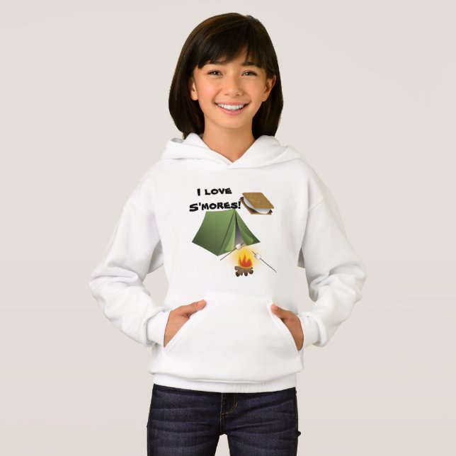 Camping Tent, Campfire, S'mores (Front Full)