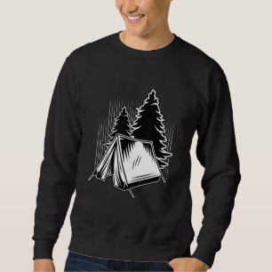 Camping Tent I Nature Travel Caravan Motorhome Cam Sweatshirt