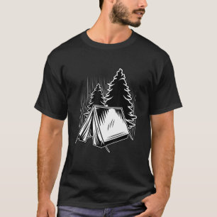 Camping Tent I Nature Travel Caravan Motorhome Cam T-Shirt
