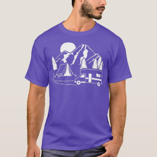 Camping tent RV  T-Shirt