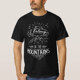 Camping Tent wild Nature Adventure Gift T-Shirt