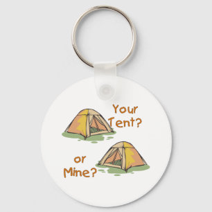 Camping Tents Key Ring