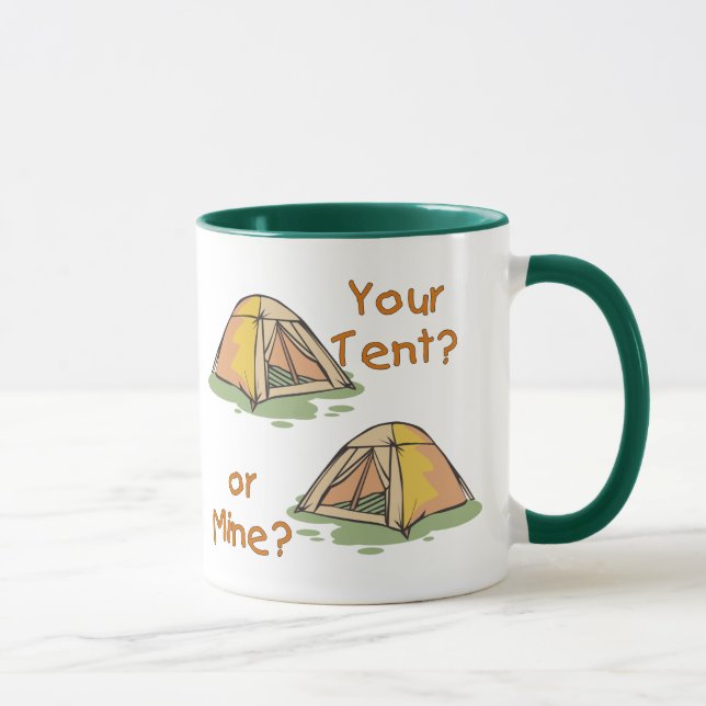 Camping Tents Mug (Right)