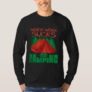 Camping Tents Outdoor T-Shirt
