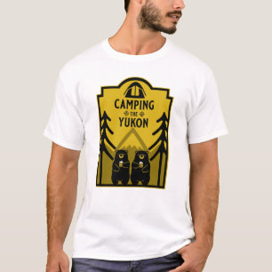 Camping The Yukon River Canada T-Shirt