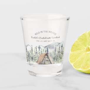 Camping Themed Bachelorette Shot Glass