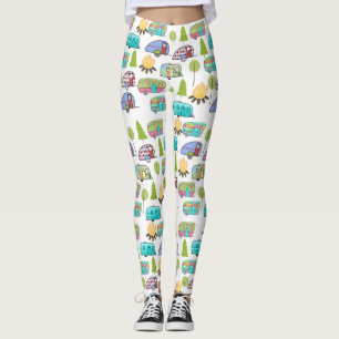Camping Themed Leggings