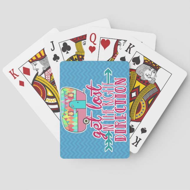 Camping Themed Playing Cards (Back)