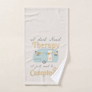 Camping Therapy Hand Towl Towel