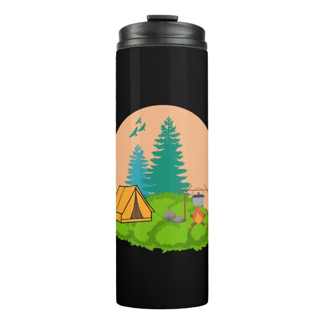camping thermal tumbler (Front)