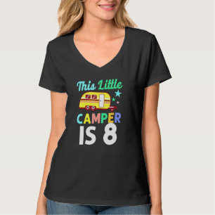 Camping This Little Camper Is 8 Motorhome Camperva T-Shirt