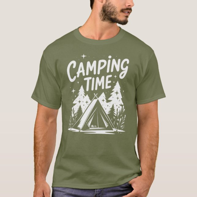 Camping Time Adventure Tee (Front)