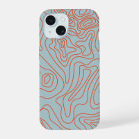Camping Trails Topography Art