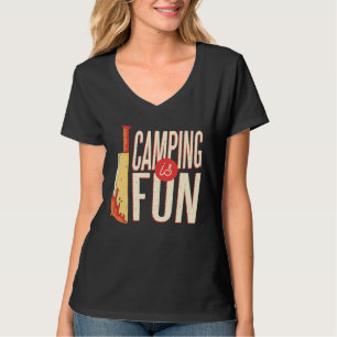 Camping Trip Bloody Knife True Crime Family Vacati T-Shirt