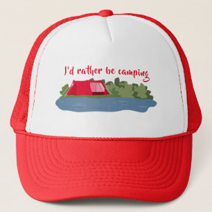 Camping Trucker Hat
