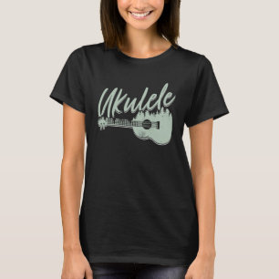 Camping Ukulele Player Outdoors Ukulele T-Shirt
