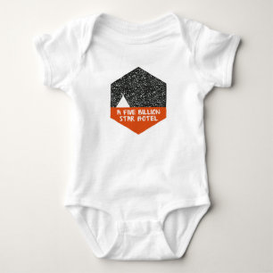 Camping under the stars baby bodysuit