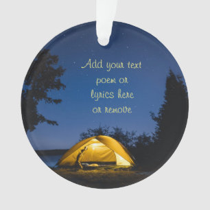 Camping Under The Stars Ornament