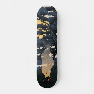 Camping Under The Stars Skateboard