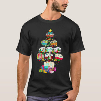 Camping Vehicle Christmas Ugly Sweater Xmas Tree 1