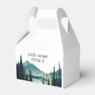 Camping Wedding Wedding Favour Boxes