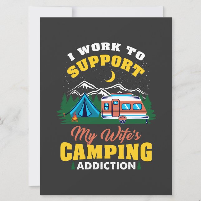 Camping - Wife's Camping Addiction (Front)