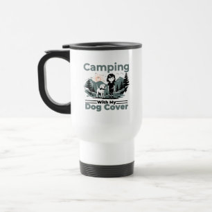 Camping with My Dog Coffee Mug