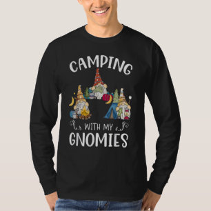 Camping With My Gnomies Gnome Camp Costume T-Shirt