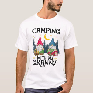 Camping With My Granny Funny Granny Camp Women Men T-Shirt