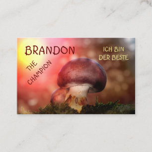 Campion with Champignon Business Card