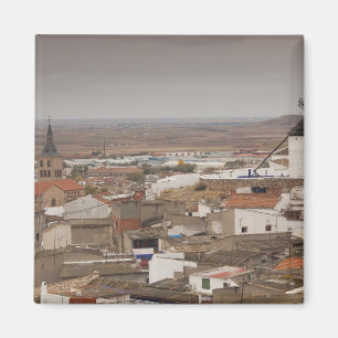 Campo de Criptana, antique La Mancha windmills Magnet