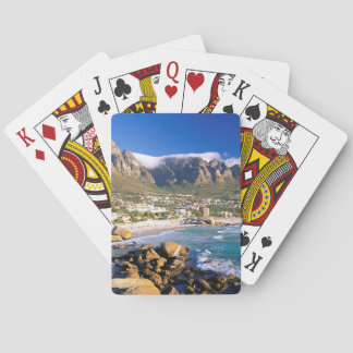 Camps Bay Beach And The Twelve Apostles Range Playing Cards