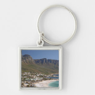 Camps Bay Beach And Twelve Apostles Key Ring