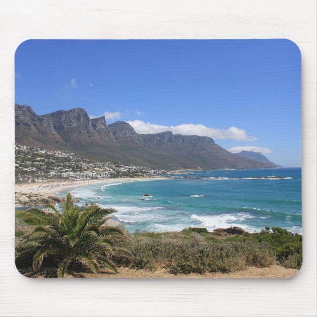 Camps Bay Beach, South Africa Mouse Mat (Front)