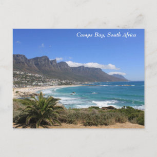 Camps Bay Beach, South Africa Postcard