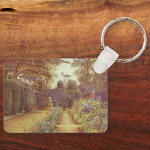 Campsea Ashe, Suffolk by Ernest Arthur Rowe Key Ring