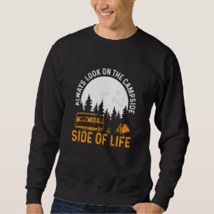 Campside Of Life Funny Hiking And Camping Sweatshirt