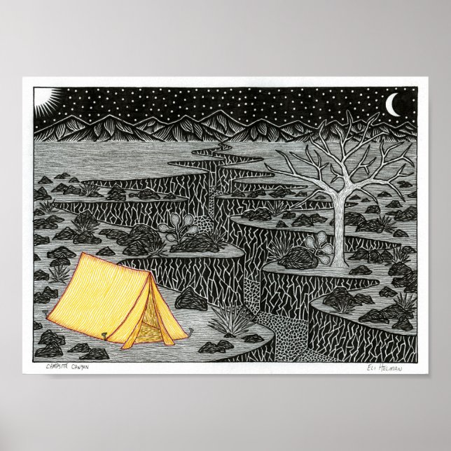 Campsite Canyon Poster (Front)